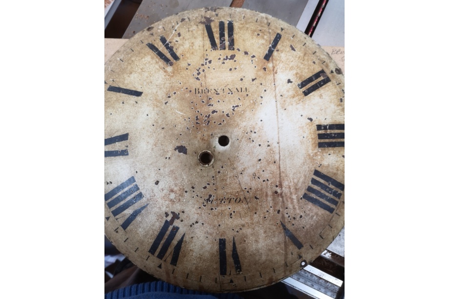 Dial Restoration for English Fusee Dial Clocks -